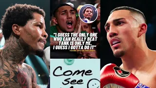 GERVONTA DAVIS TELL TEOFIMO LOPEZ I’LL KNOCK YOU OUT LIKE I DID YOUR CLOWN A** BROTHER ROLLIE BUM🔥