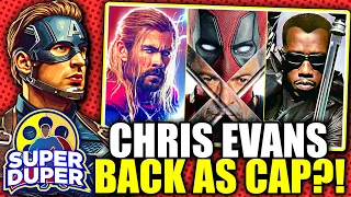 Chris Evans Rumored Return to MCU | Deadpool & Wolverine  Reshoots & HUGE Post Credit Scene, & MORE