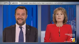 MATTEO SALVINI OSPITE DA LILLI GRUBER (23.05.2019)