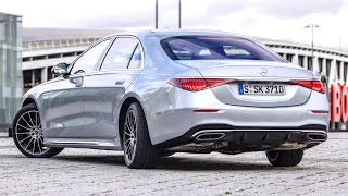 Mercedes S-CLASS 2021 - рулевое управление ЗАДНЕЙ ОСЬЮ, маневренное как компактный автомобиль!