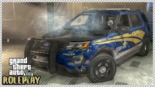 GTA 5 ROLEPLAY - Junkyard Rescue! Police Ford Interceptor SUV | Ep. 186 Civ