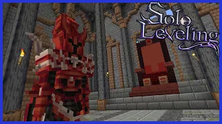 TIME TO LEVEL... BUT NOT SOLO! Minecraft Solo Leveling Mod Episode 1