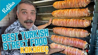 Best Turkish Street Food: KOKOREÇ 🌯 You can make it at home with mushroom! 🍄 Vegan Kokoreç Recipe