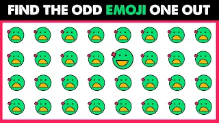 HOW GOOD ARE YOUR EYES #244 | Find The Odd One Out Puzzle | Emoji Quiz