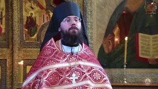 Основательница нашего монастыря. Иеромонах Афанасий (Дерюгин). Проповедь #православие