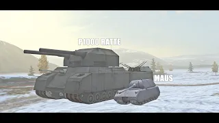 Nazi Super Tank P1000 Ratte