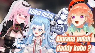 Kobo di tanya gimana rasanya peluk dady mori sama mommy Kiwawa wkwk【Calli x Kiara x Kobo】