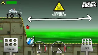 Hill Climb Racing - Nuclear Plant 24671m on MOONLANDER | GamePlay