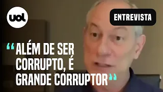 Ciro Gomes: "Lula apodrece onde bota a mão; além de ser corrupto, é grande corruptor"