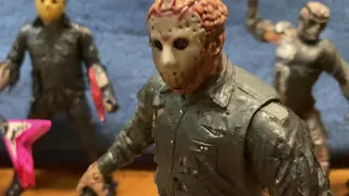 Complete neca Friday the 13th figure collection.