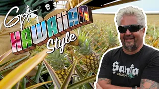 Guy Fieri Visits a Pineapple Farm in Hawaii | Guy! Hawaiian Style | Discovery+