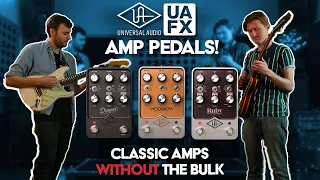 Classic Amps In A Compact Box! | Universal Audio UAFX Amp Pedals