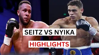 David Nyika vs Michael Seitz Highlights & Knockouts
