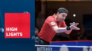 Highlights Timo Boll vs. Bastian Steger (Borussia Düsseldorf vs. TSV Bad Königshofen)