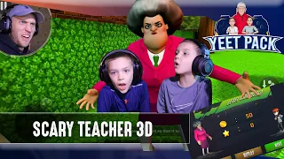 Scary Teacher 3D! Oil for Breakfast Prank! Yeet Pack Survival Guide