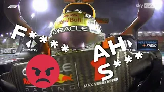 Max Verstappen's Reaction to Perez finishing 3rd in the Championship