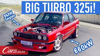 Big turbo E30 with a BMW engine! SA's iconic 600kW street and drag Beemer lives on