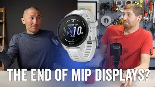 The End of MIP Displays? Garmin Forerunner 165 and New Cycling Power Meters