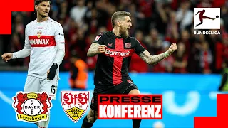 Last-Minute-Wahnsinn | PK mit Alonso und Hoeneß nach Bayer 04 Leverkusen 🆚 VfB Stuttgart