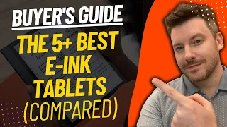 TOP 5 BEST E-INK TABLETS - Best E-Ink Reader Review (2023)