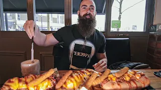 The UNDEFEATED Hot Dog Challenge, Shaving The Beard & March Facebook LIVE Q&A | C.O.B. Ep.53