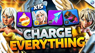 TRIPLE HERO CHARGE is RIDICULOUS yet UNSTOPPABLE | Clash of Clans TH16 Attacks