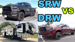 Does A 2020 RAM 3500 Long Bed SRW Have Enough Capacity 4 A Big RV Or Should You Go With A Dually???