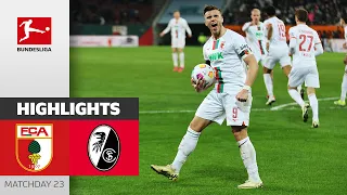 Chances taken: FCA wins against Freiburg | FCA - SCF 2-1 | Highlights | MD 23 – Bundesliga 23/24