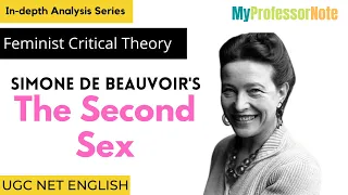 Simone De Beauvoir's The Second Sex - Feminist Critical Theory | Nta Ugc Net English Literature