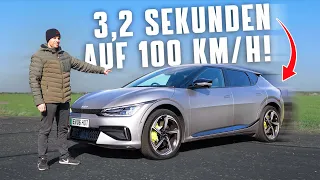 Unfassbar schnell... aber schwer! Kia EV6 GT