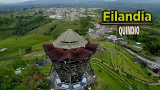 FILANDIA Quindio el pueblo mas bonito de Colombia | Eje Cafetero |