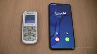 Incoming call & Outgoing call at the Same Time Samsung 1200m +HONOR 8X