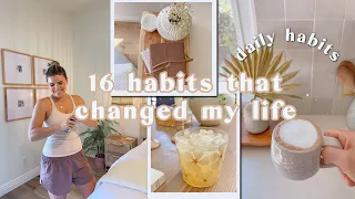 16 healthy habits that changed my life! physically, emotionally & hormonally  ✨