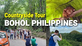 🇵🇭 BOHOL PHILIPPINES TOURIST SPOTS | Chocolate Hills, Tarsier & More! BOHOL COUNTRYSIDE TOUR