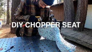 Sportster Chopper: Homemade Seat Part 1