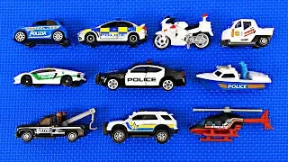 Police Cars for Kids #2 | Learn Police Vehicle Names & Colors | Fun & Educational Organic Learning