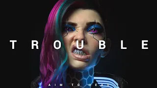 [FREE] Cyberpunk / Dark Techno / Industrial Type Beat 'TROUBLE' | Background Music