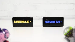 Сравнение Samsung S10 Plus vs Samsung S20 Plus  /video-shoper/