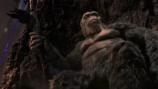 Kong finds the home of his ancestors (no background music) - Godzilla vs Kong