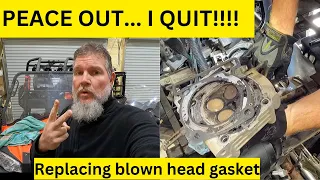 Bennche/Massimo/Odes/HiSun head gasket replacement.