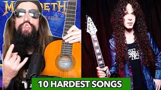 TOP 10 HARDEST Guitar songs played PERFECTLY