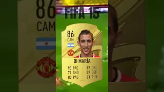 Evolution of Di Maria in FIFA #shorts