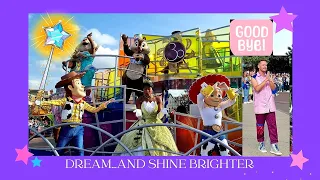 Dream and Shine Brighter, Goodbye! Disneyland Paris, The last parade! 30th September 2023