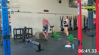 John Crowe 2024 CrossFit Quarterfinals 60-64 Test 1