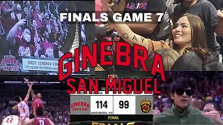 Ginebra San Miguel vs. Bay Area Dragons Finals Game 7 @Philippine Arena