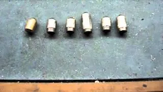 Example of Lockwood key pin taper