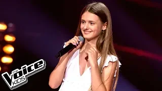 Julia Chmielarska - "Against All Odds" - Przesłuchania w ciemno - The Voice Kids 2 Poland