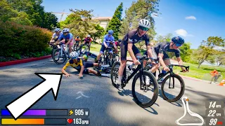 FIRST LAP Chaos! - (Berkeley Criterium CAT3)