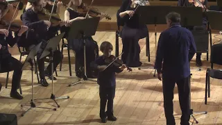 Лука Моромов 7лет - Vivaldi Conceto in G dur