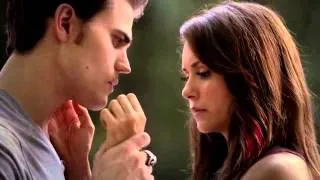The Vampire Diaries 5x04 Elena & Stefan - "I'm with Damon."